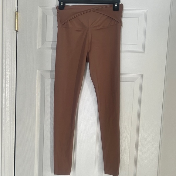 Fashion Nova Pants - Nova Sport Tan Leggings